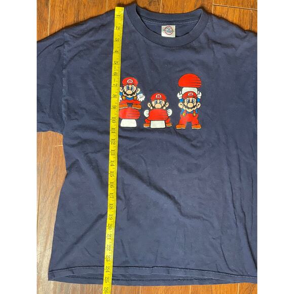 Vintage 2002 Super Mario Bros Nintendo Size T-Shirt Men’s Size Medium - Picture 5 of 7